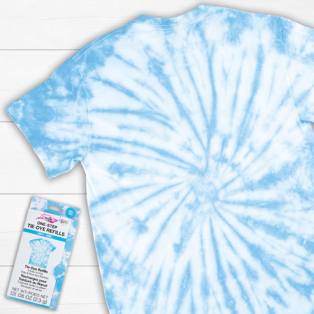 One-Step Tie-Dye Kit Dye Refill Packs Sky