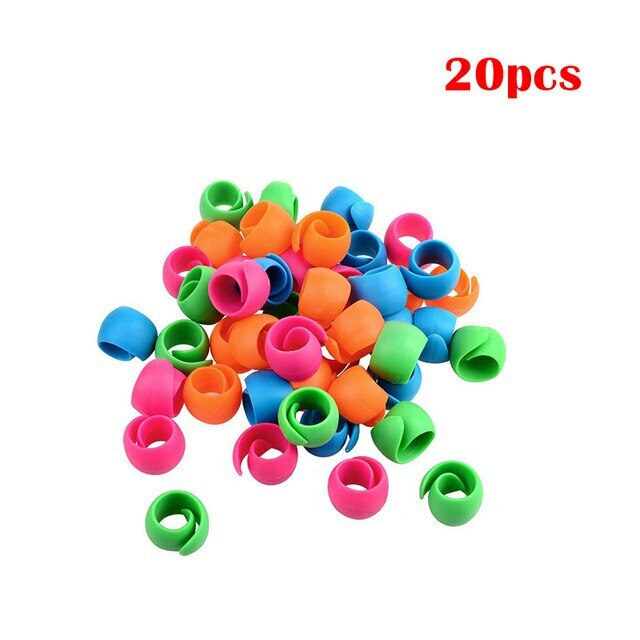 20Pcs Thread Spool Huggers Bobbin Clamps Holders Keep Thread Spools