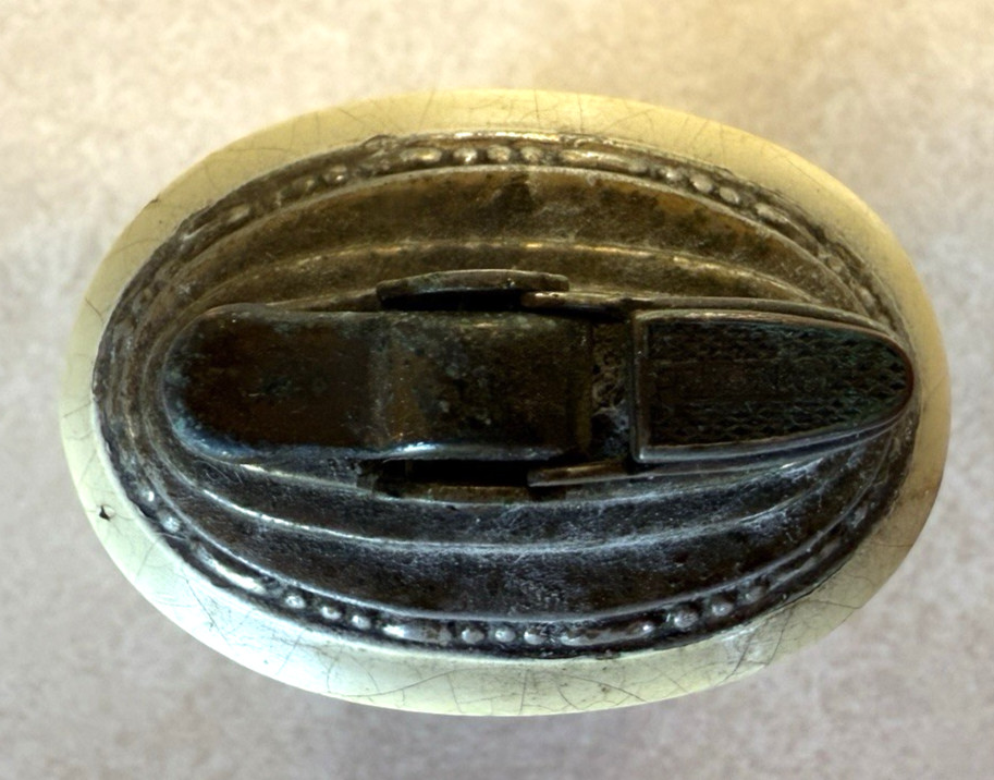 Antique Ceramic Ronson Leona Table Lighter As IS