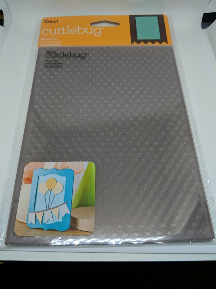 Cricut Cuttlebug Embossing Folders, 6 to choose from.