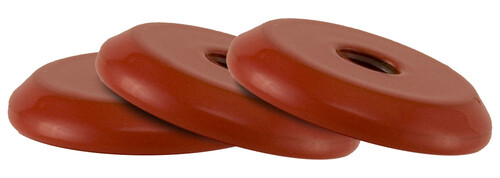 Spider Archery Stabilizer Weights, Red, 1oz, 3 Pack