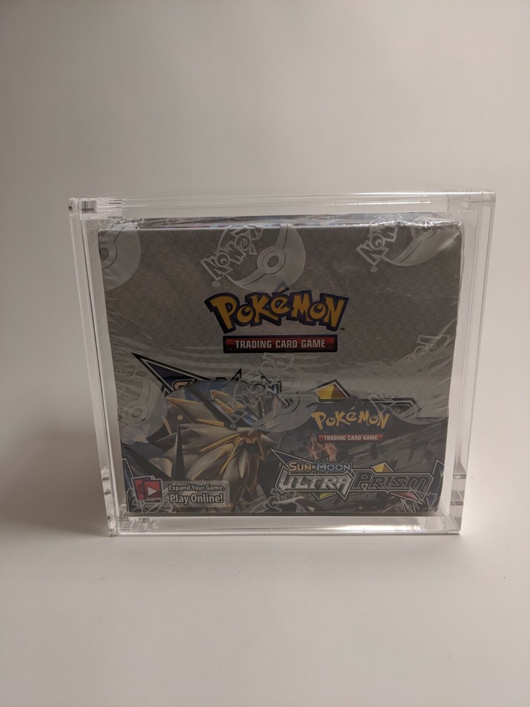 Pokemon Booster Box Magnetic Acrylic Case Framing / Storage Display (Case Only)