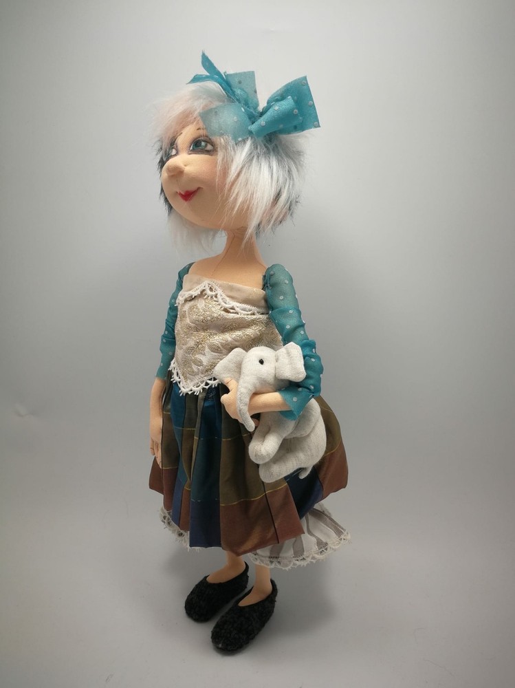 Cloth Art Doll Pattern "Sofia and George" By Jill Maas
