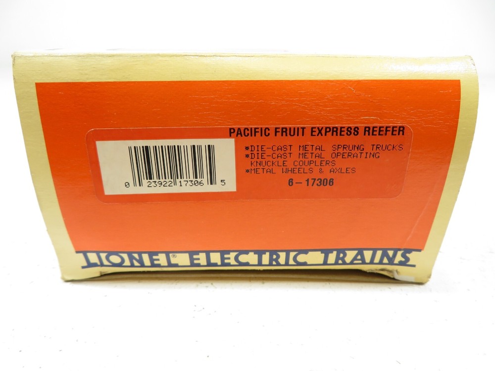 Lionel 6-17306 Pacific Fruit Express Reefer LN