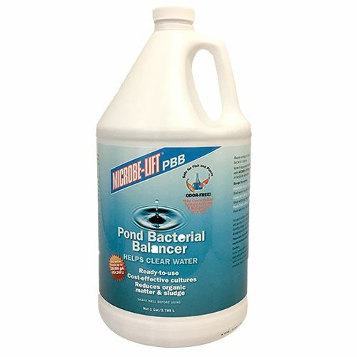 Microbe-Lift Pond Bacterial Balancer 1 Gallon PBBG1 Helps Clear Water