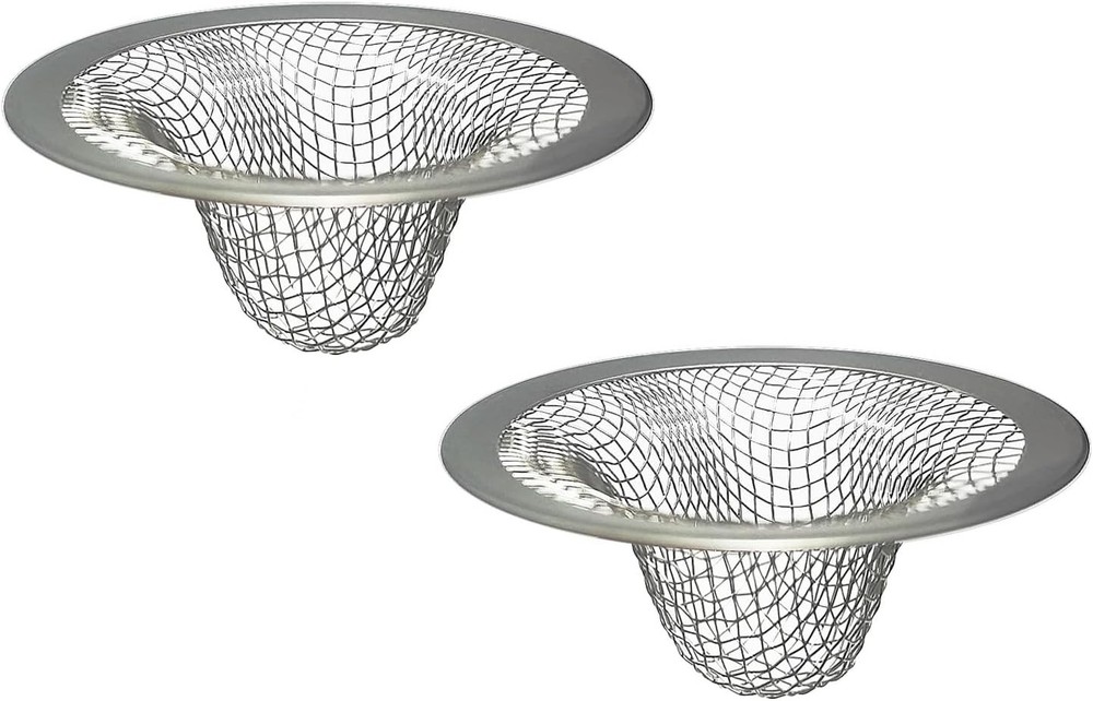 Stainless Steel Drain Strainer - 2PCS Ideal for Smooth Drainage
