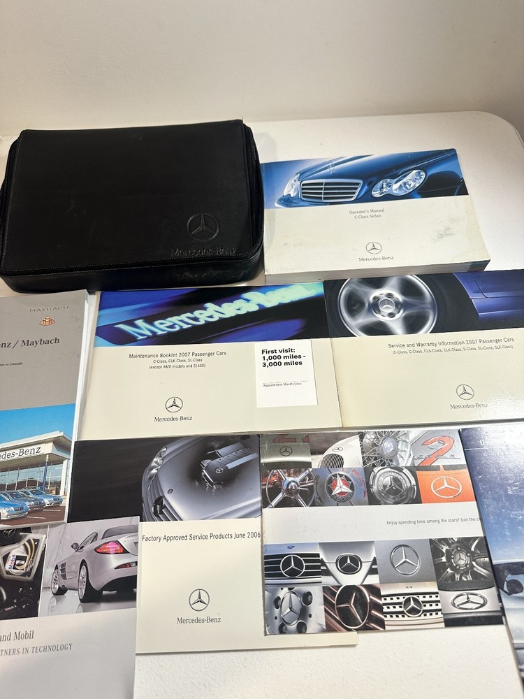 2006 Mercedes-Benz E-Class Owner's Manual Set OEM