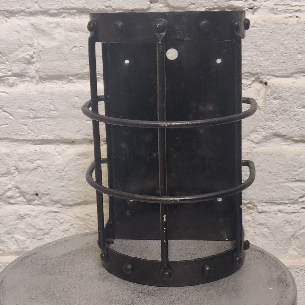 Bulkhead Wall Light Mid 20th Century Bulkhead Dungeon Wall Light Wrought Iron