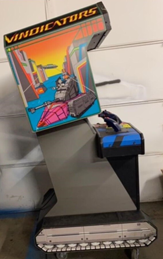 VINDICATORS ARCADE MACHINE by ATARI 1988 (Excellent Condition) *RARE*