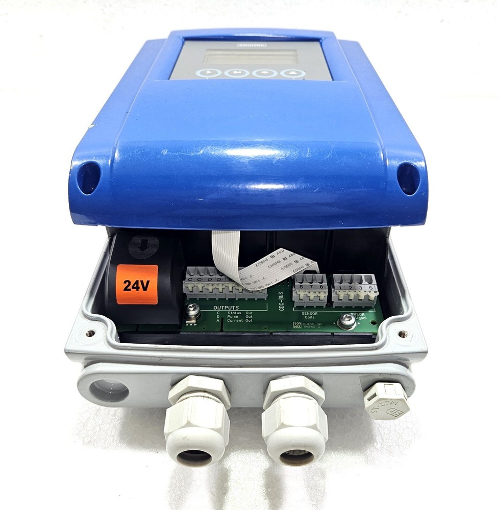 KROHNE OPTIFLUX 2100 ELECTROMAGNETIC FLOWMETER IFC100