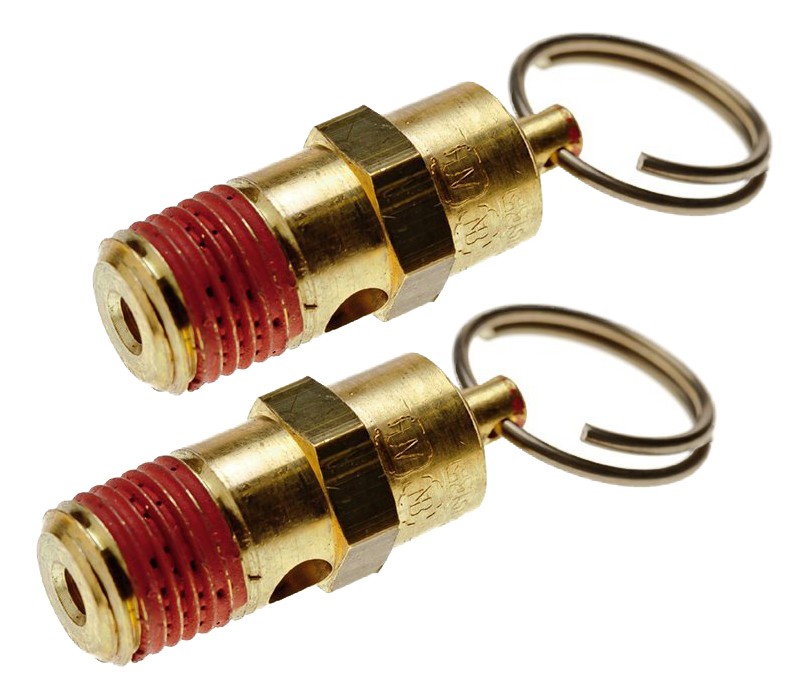 Porter Cable C2002/C2006 Compressor Replacement 2 Pack Safety Valve - A17987-2PK