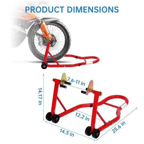 Motorcycle Lift Frame Load Capacity 900 Lbs Front-rear Combination Support Frame