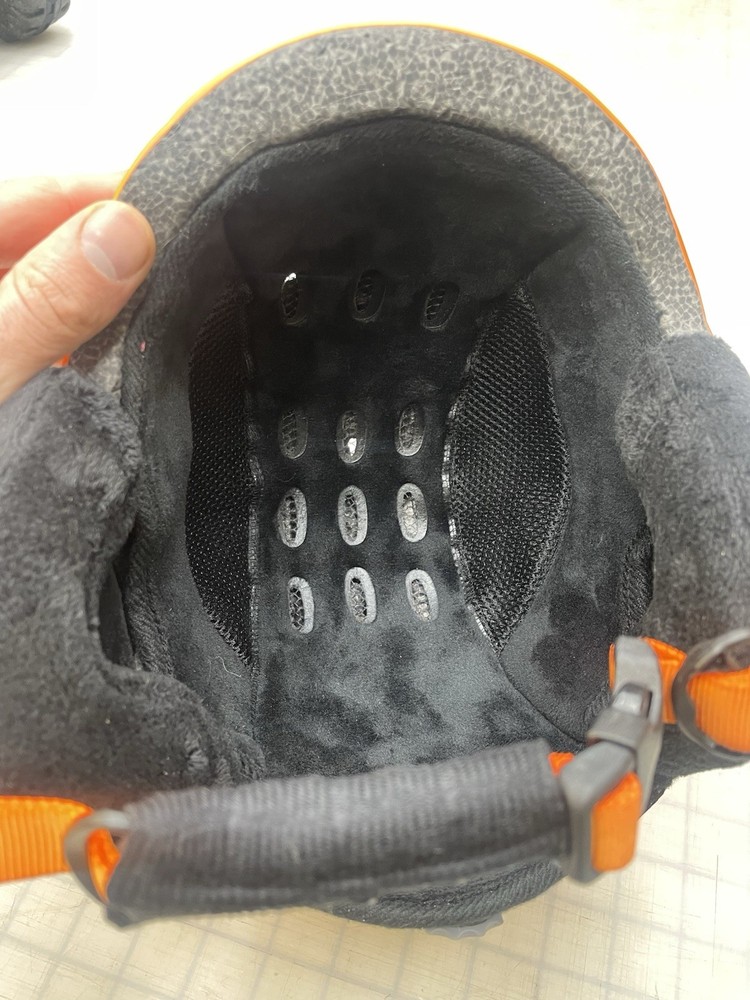 MOON Skiing Helmet Size M Orange