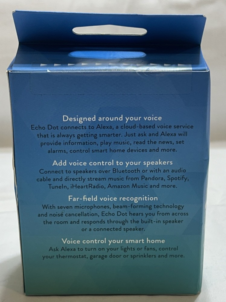 NEW Amazon Echo Dot 2nd Generation White Smart Speaker Bluetooth Alexa SEALED