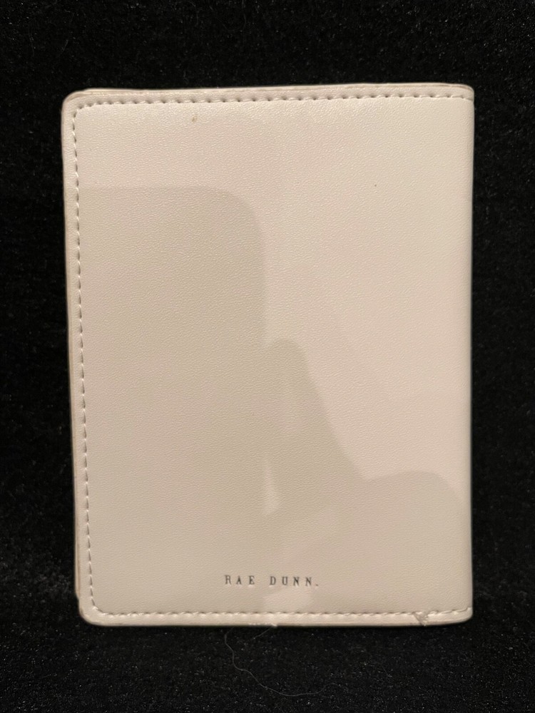 Rae Dunn Leather PASSPORT Holder - USED