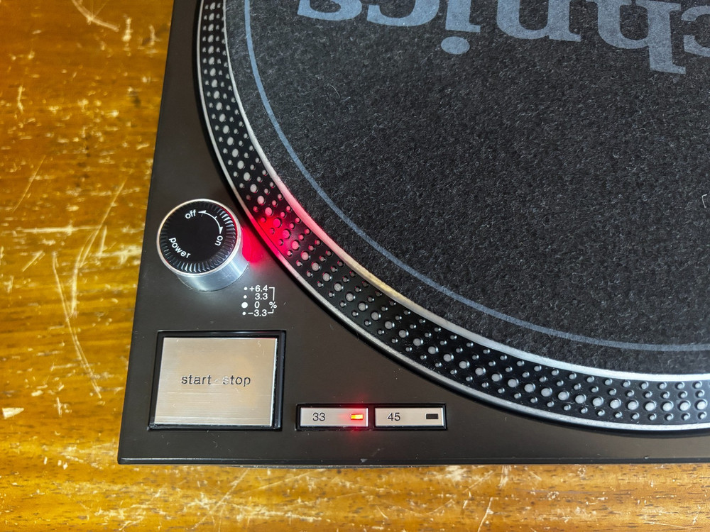 Technics SL-1200MK5 Black Analog DJ Turntables