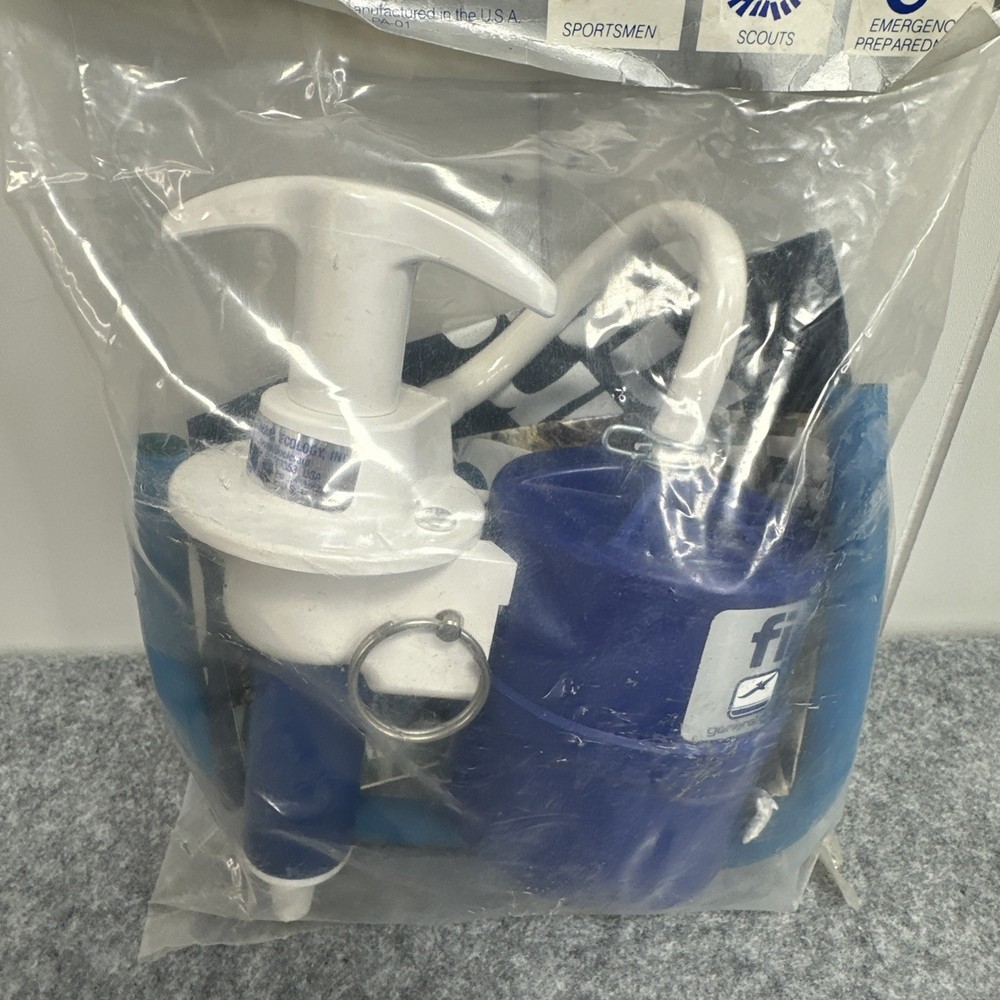 First Need Portable Water Purifier Microfilter Filter Pump Purification System