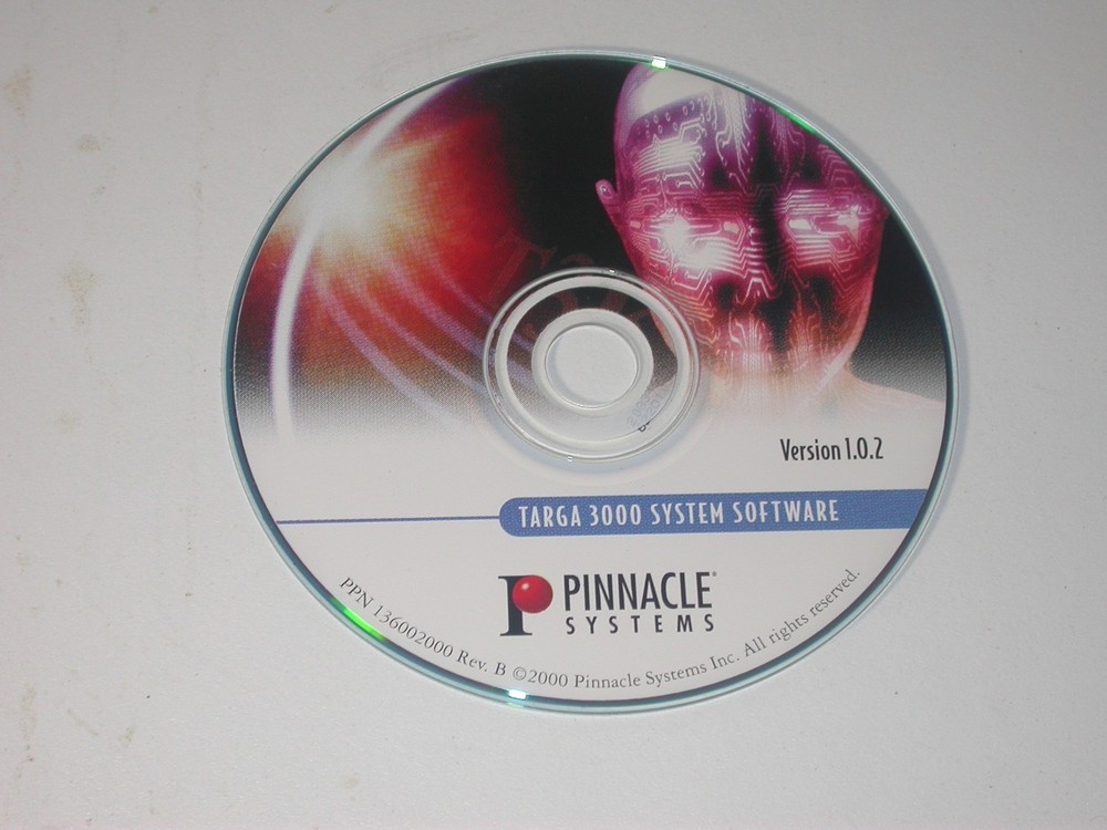 Pinnacle Systems TARGA 3000 System Software Version 1.0.2