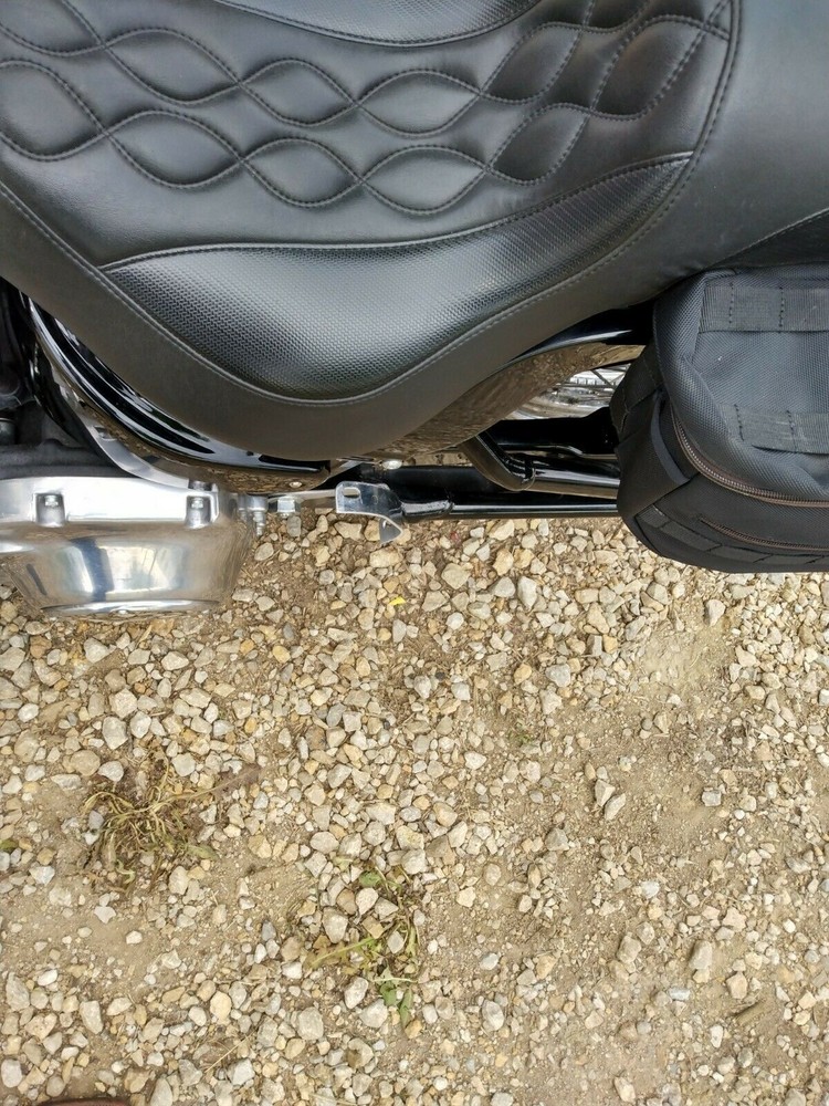 Rolled License Plate Relocation Bracket for HARLEY-DAVIDSON BREAKOUT 2012-2023