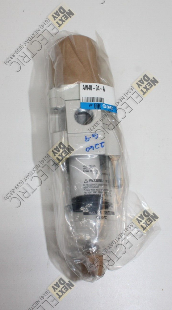 SMC, AW40-04-A, Pneumatic Air Filter Regulator AW Mass Pro