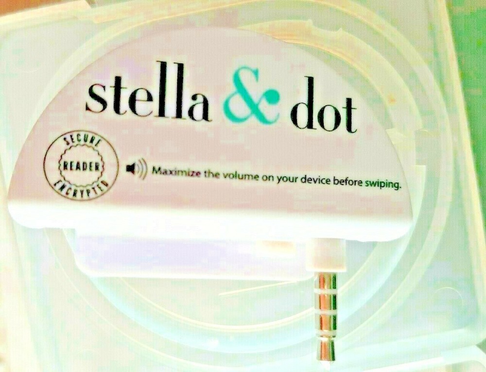 Stella & Dot Card Reader G4X Secure Encrypted Mobile for Tablet NEW CLEARANCE
