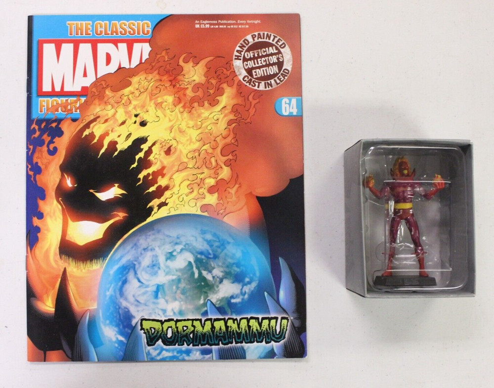 Eaglemoss Classic Marvel Collection Dormammu Lead Figurine & Magazine #64