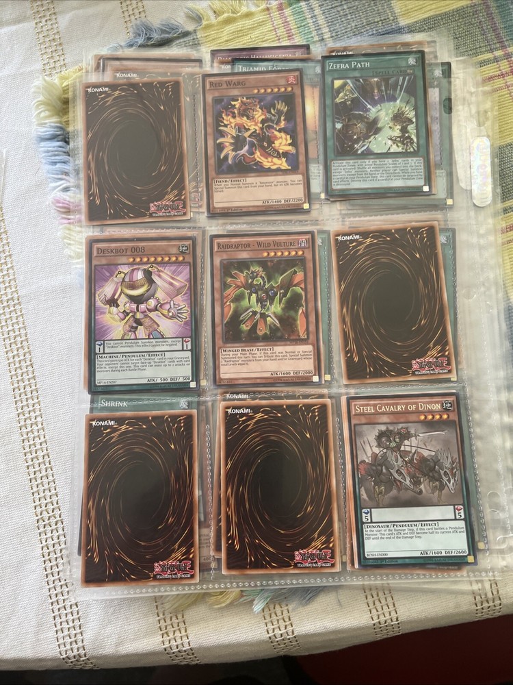 🔥🔥🔥🔥Yugioh 10 Page Binder Collection