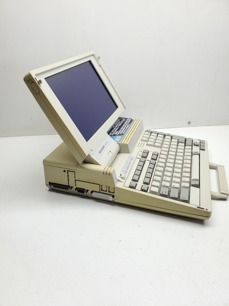 Sharp MZ-100 Luggable PC Power Tested