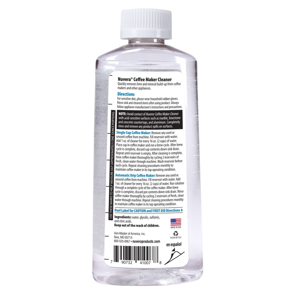 Coffee Makers cleaner Descaling Solution for All Single Cup Standard