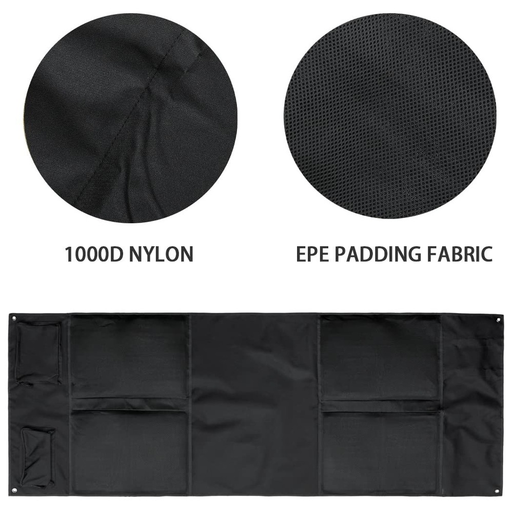 Shooting Mat, Extra Large Folded Mats Prone Padded Black