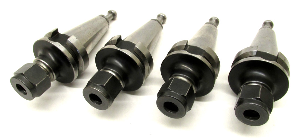 4 KENNAMETAL DA200 COLLET CHUCK TOOL HOLDERS w/ BT30 SHANKS