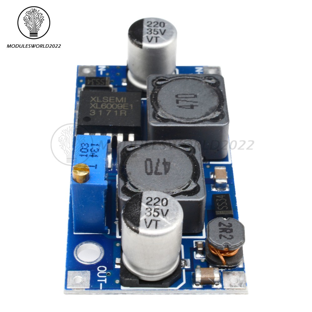 10PCS DC Boost Buck Adjustable Converter XL6009 Step up down Board Solar Voltage