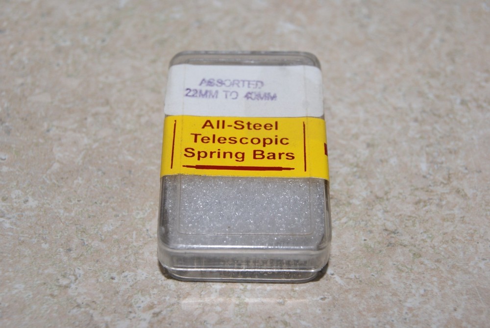 100 PIECE SPRING BAR ASSORTMENT NEW WATCH PART