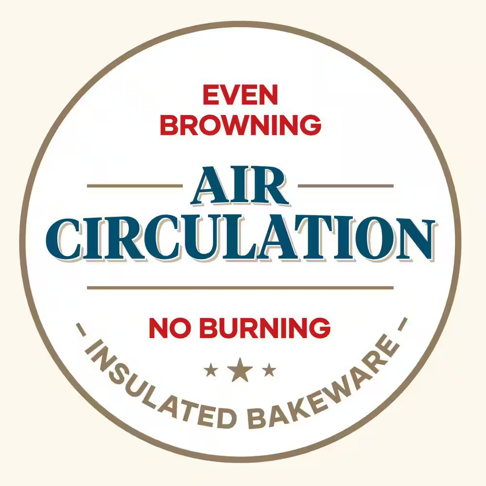 Smartbrown Bakeware 2-Piece Gray Bakeware Set