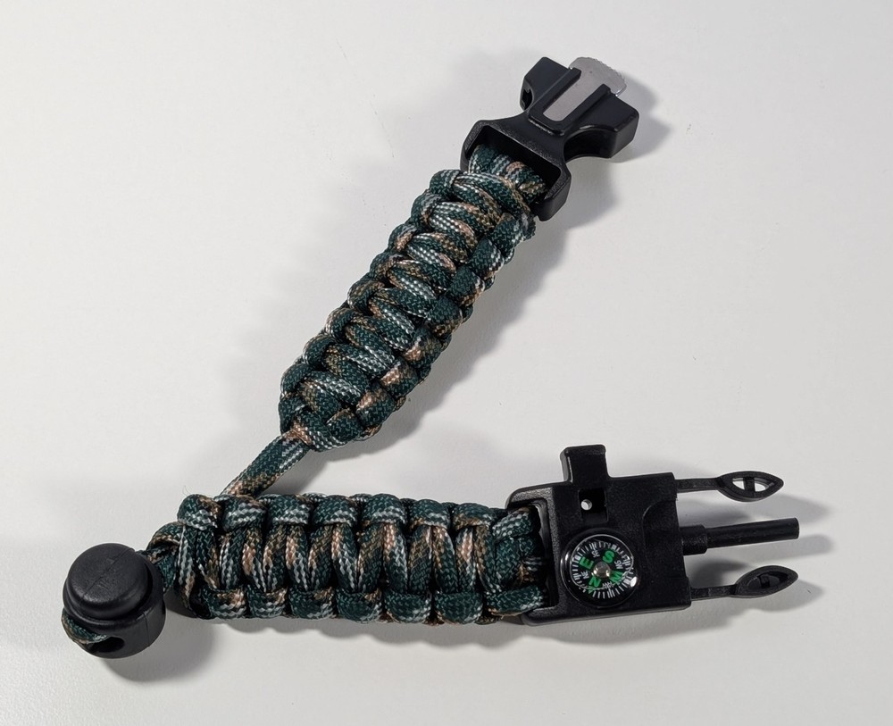 X3 PARACORD SURVIVAL BRACELET (B6)