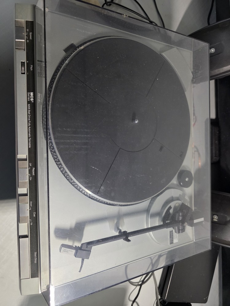 MCS Series 6205 Turntable Works See Description