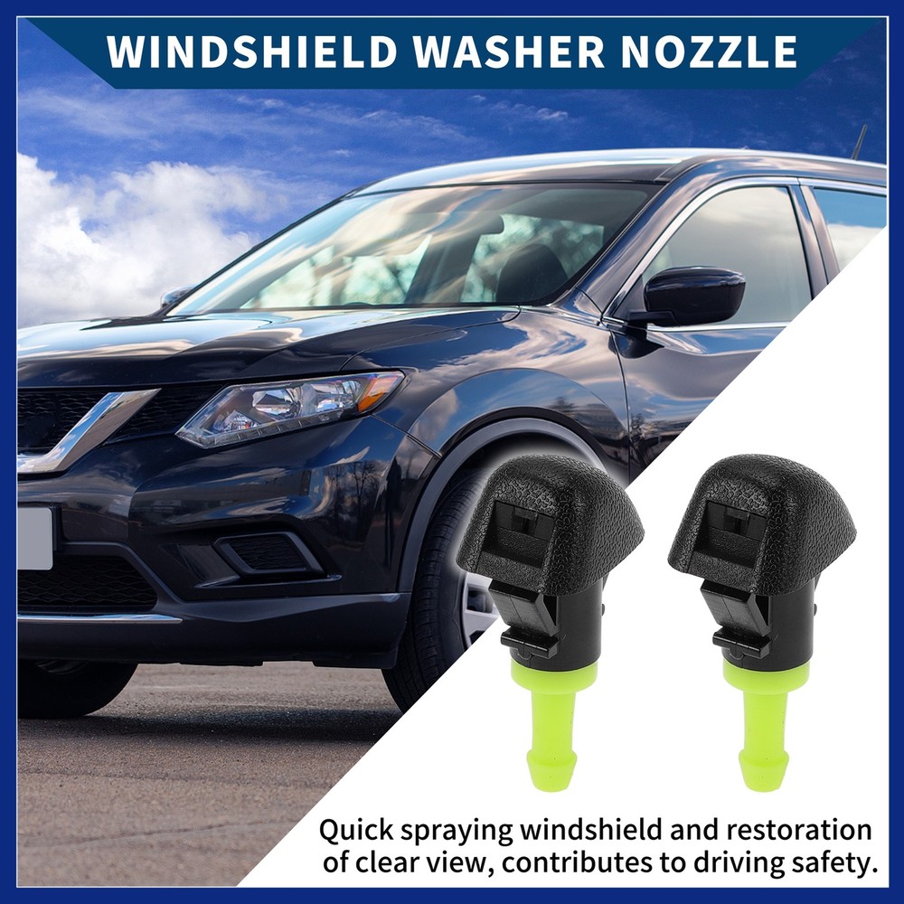 2Pcs Front Windshield Washer Nozzle for Subaru Outback