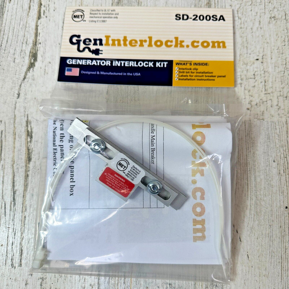 Generator Interlock Kit Compatible with Square D Generator Interlock Kit for Hom