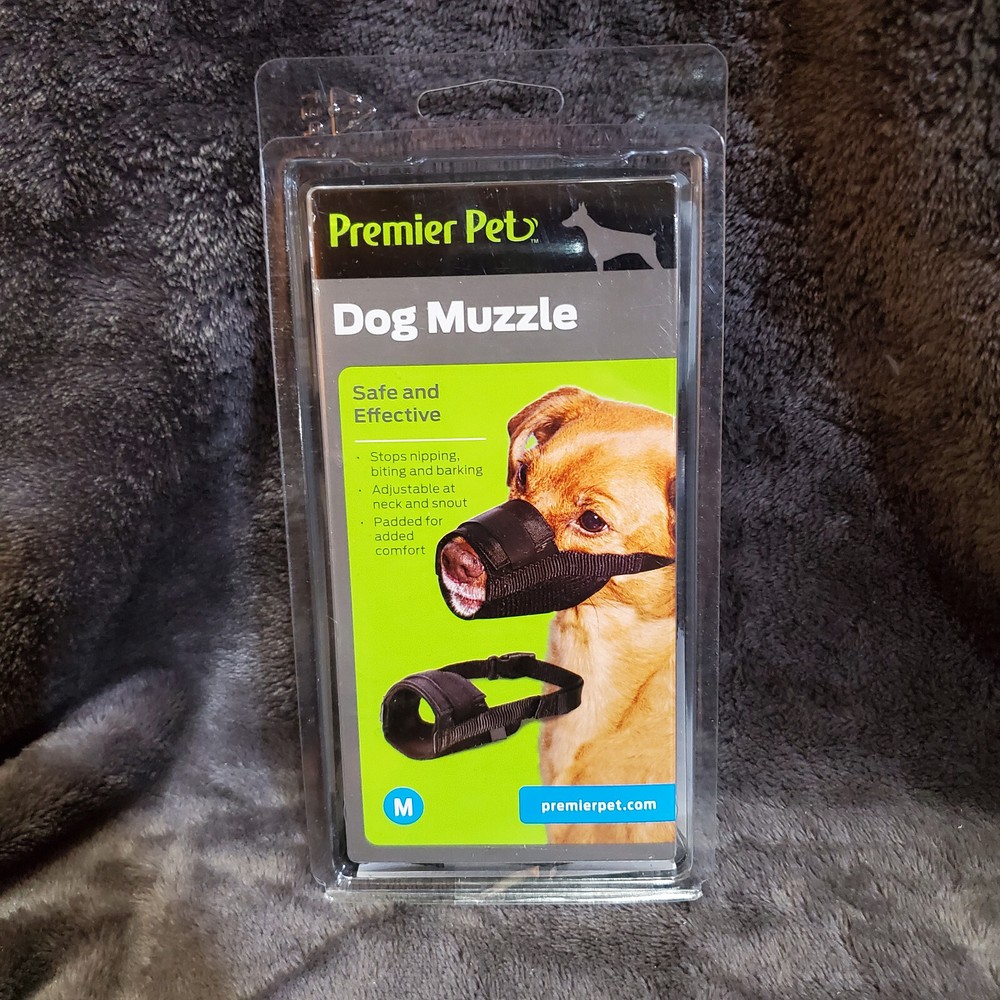 Premier Pet Dog Muzzle Size Medium For Sizes 8-9"