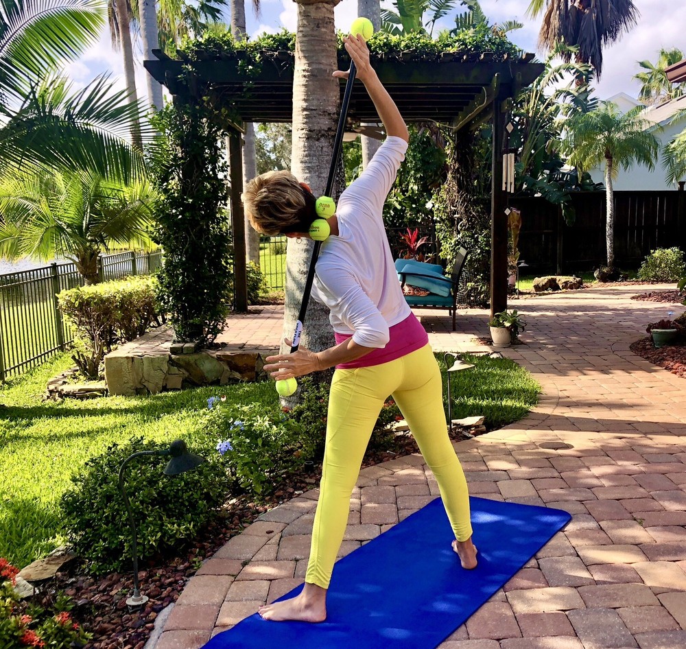 Yoga Flow Exercise Stick