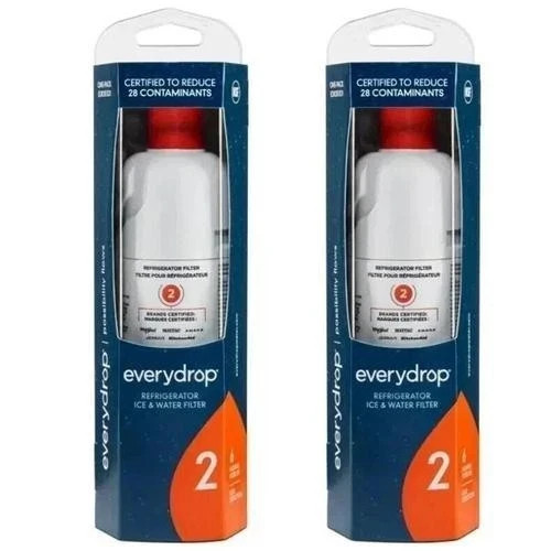 2 PACK ΕVΕRYDROP ΕDR2RXD1 Refrigerator Wate Filter 2 New US Sealed