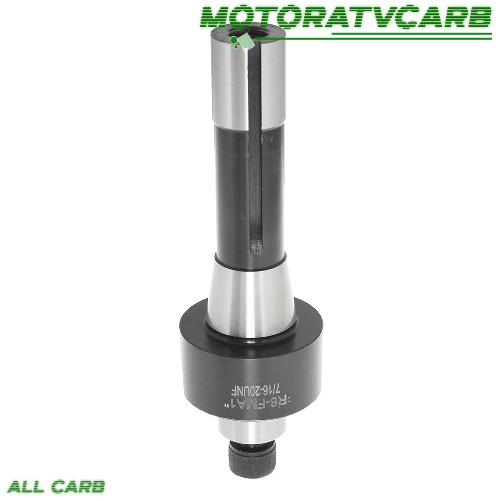ALL-CARB R8 Shank 1" Shell Milling Arbor Adapter Holder For Hardened