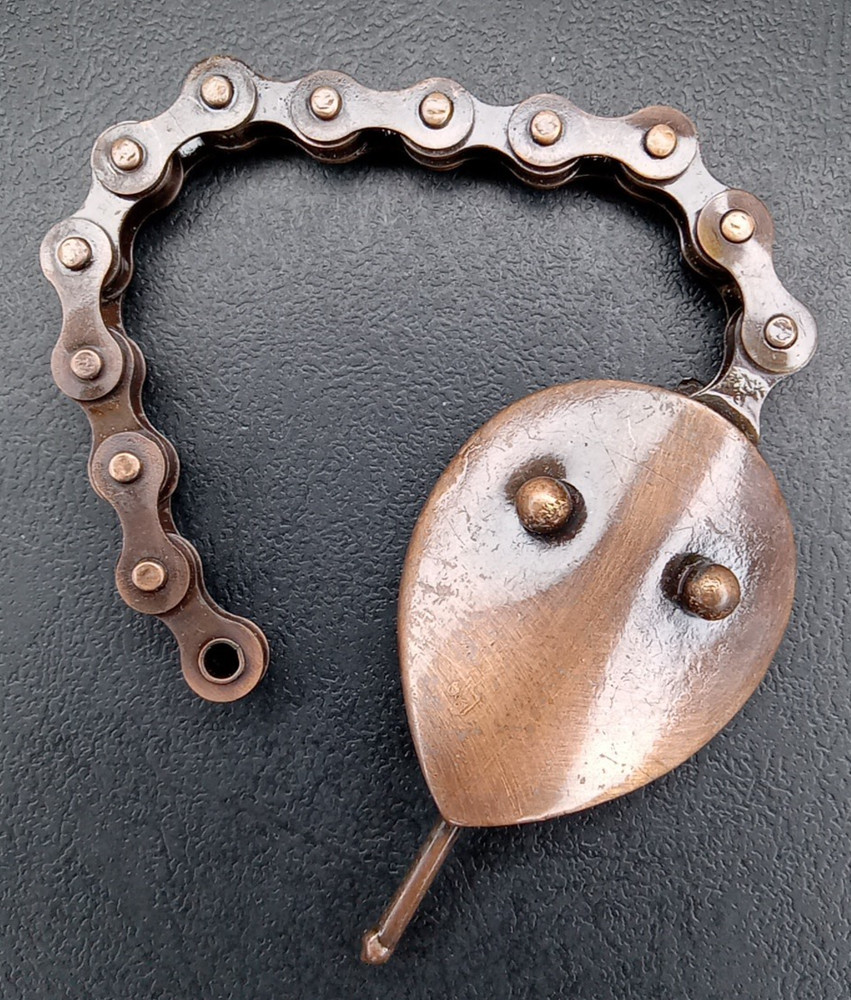 Copperhead Snake Bike Chain Bottle Opener