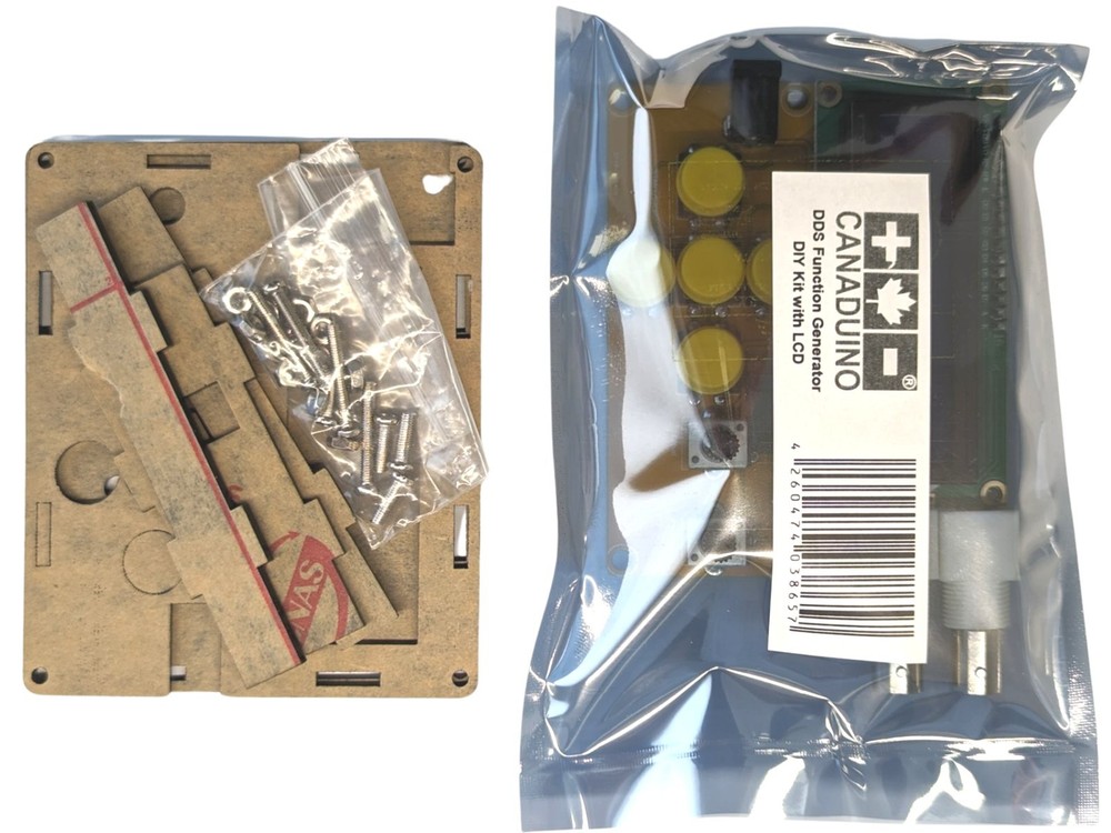 DDS Function Generator DIY Soldering Kit with LCD