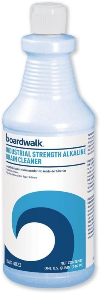 Effective Alkaline Drain Cleaner 32 oz - Unscented Solution for Stubborn Clogs