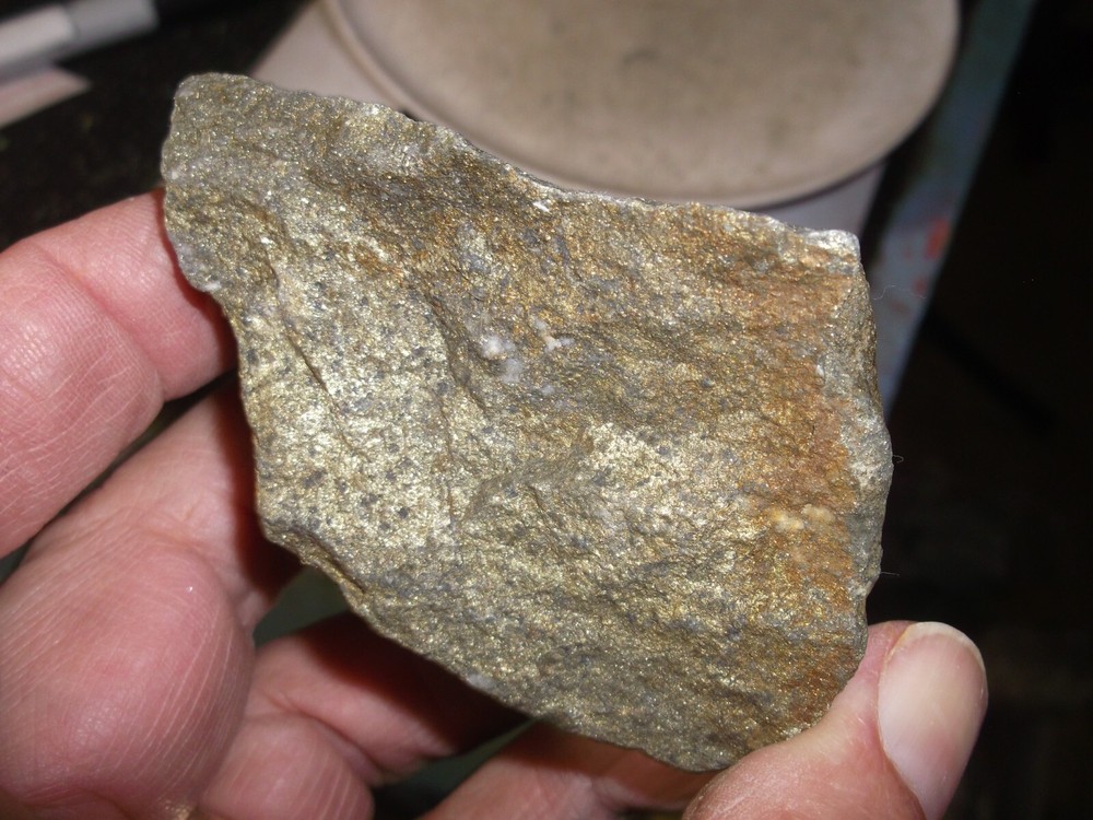 gold silver copper ore, 237 grams samples ,ore high grade .