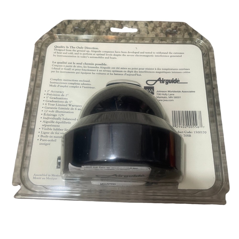 Airguide Marine Compass Zero Spin