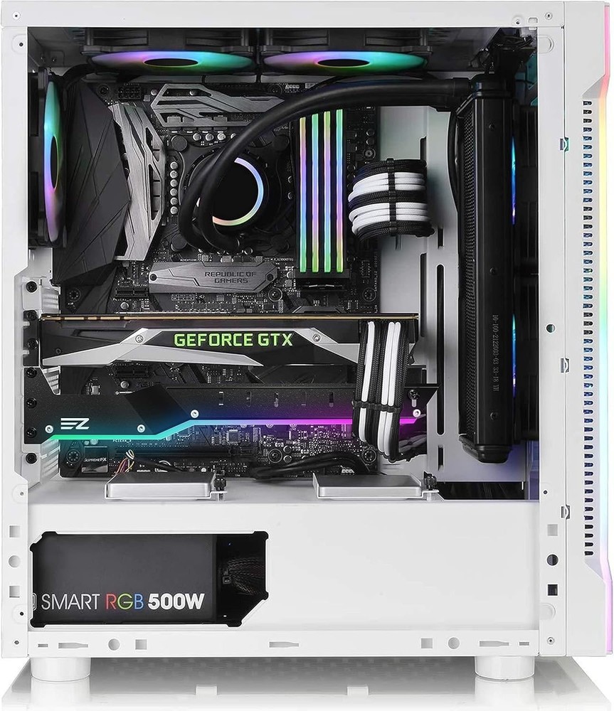 Robust GPU Support Bracket with 5V ARGB Lighting for NVIDIA RTX 3000 Series