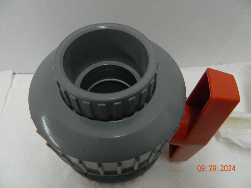 CHEMKOR CPVC 2'' BALL VALVE PLASTIC