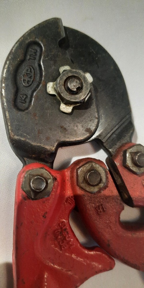 HK Porter Shear Type Cable Cutter 10.5" Handle